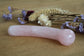 Crystal Wand Yoni Curved Rose Quartz for anal